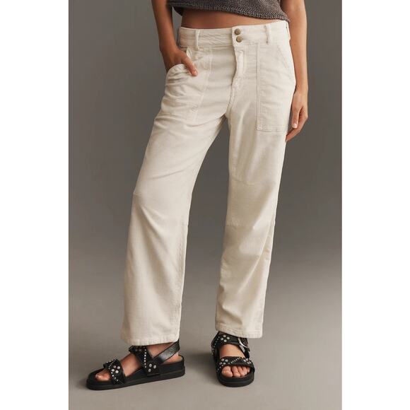 NWT Anthropologie x Pilcro The Wanderer Relaxed-Leg Corduroy Pants $138 PLUS 16W - Picture 6 of 9